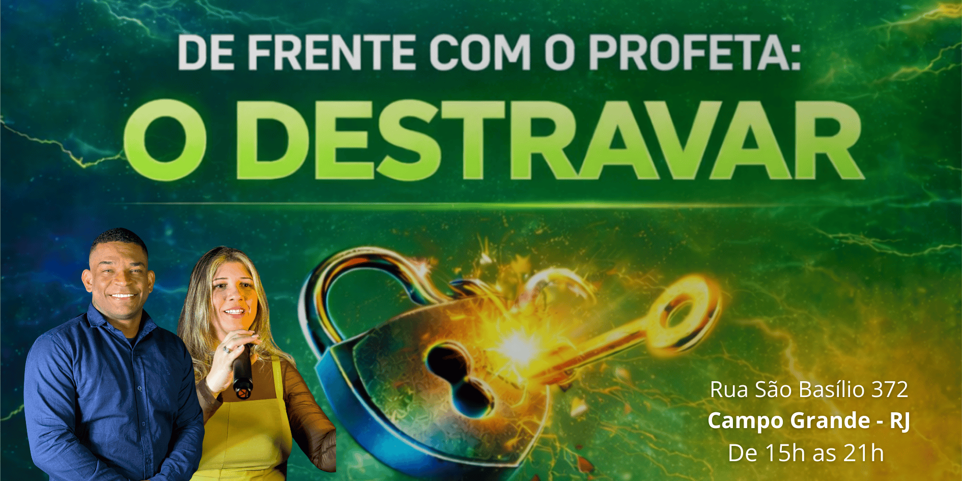 Imagem de Capa do Evento De Frente com o Profeta: O Destravar