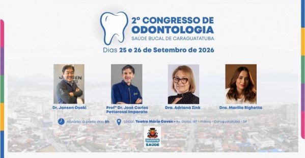 Imagem do evento 2º Congresso de Odontologia da Saúde Bucal de Caraguatatuba