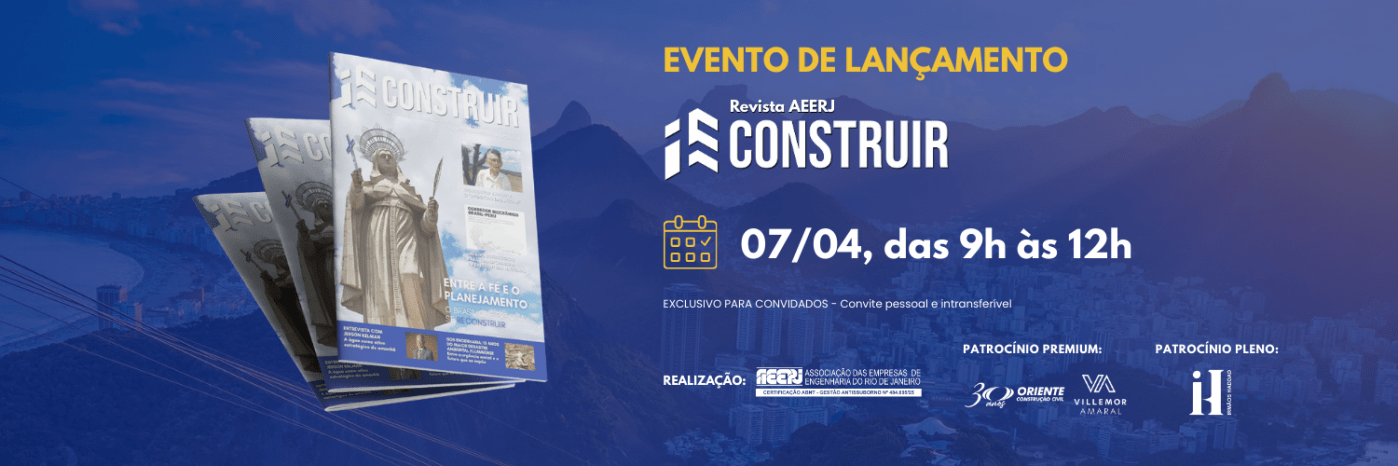 Lançamento da Revista Construir Nº1