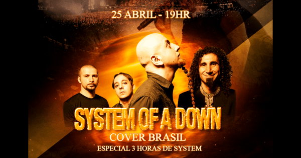 Imagem do evento SYSTEM OF A DOWN COVER BRASIL