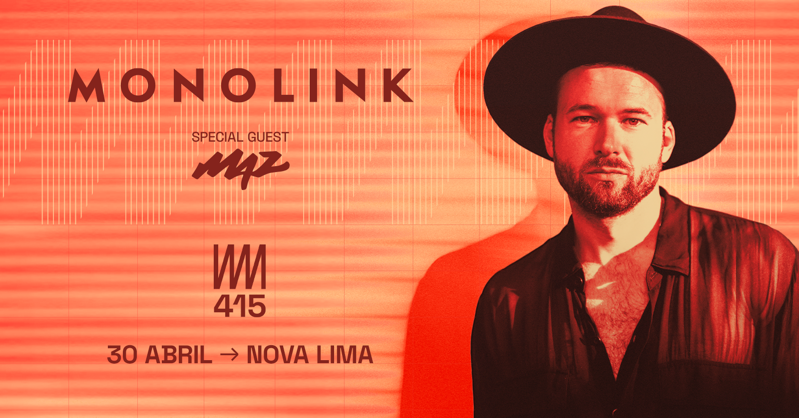 Monolink & Maz no Club415 - Nova Lima, MG