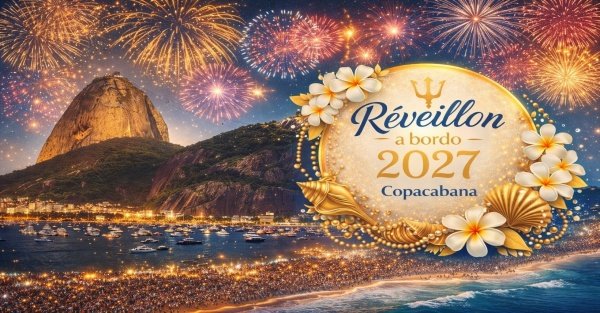 Imagem do evento RÉVEILLON A BORDO 2027