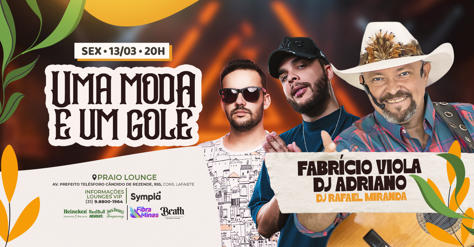 UMA MODA & UM GOLE - FABRÍCIO VIOLA - Conselheiro Lafaiete, MG