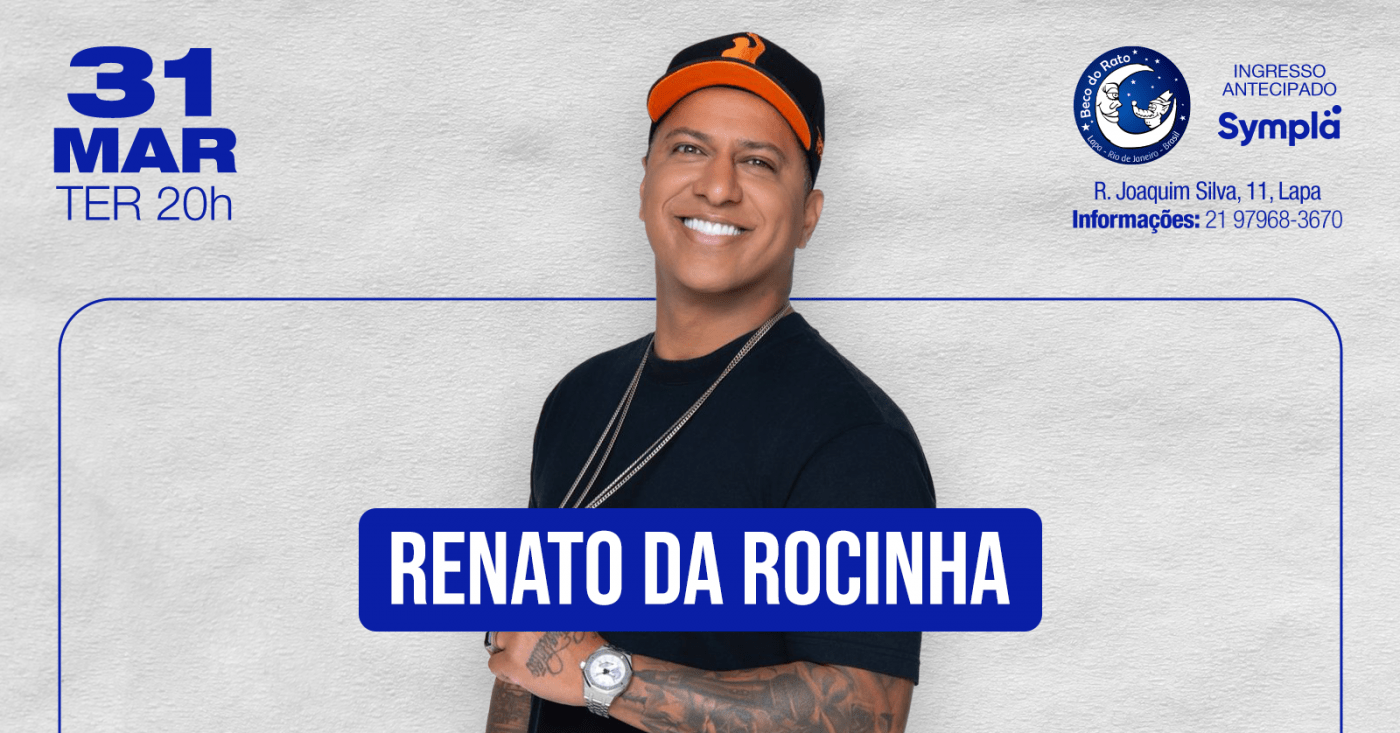 RENATO DA ROCINHA NO BECO DO RATO