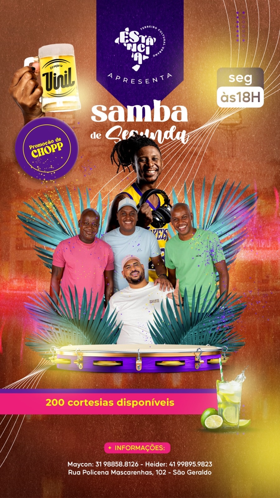 Samba de Segunda - Sete Lagoas, MG