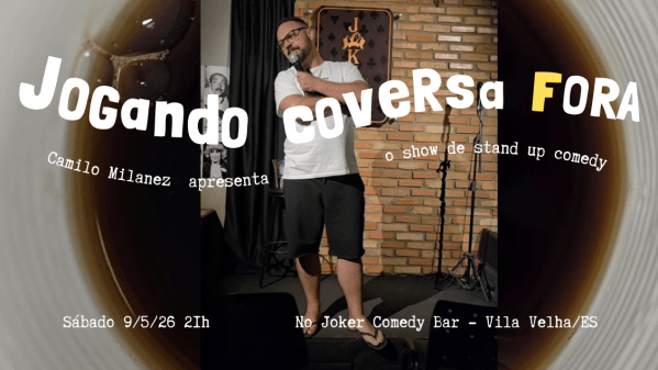 Imagem do evento JOGANDO COVERSA FORA - Camilo Milanez 9/5/26 21h