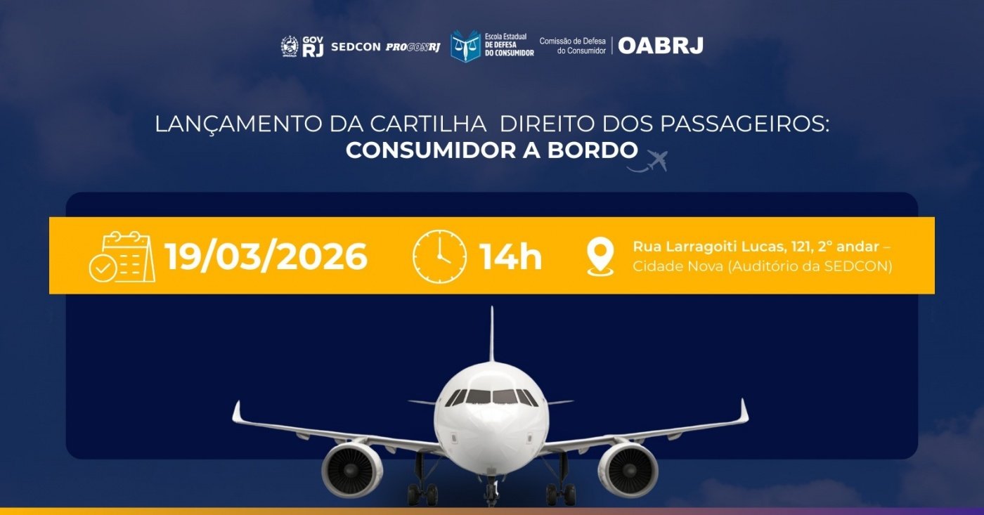 Lançamento da Cartilha Direito dos Passageiros:  Consumidor a Bordo