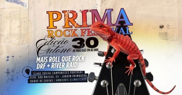 PRIMA ROCK FESTIVAL - Edição Outono 2026