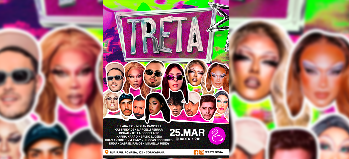 Pink Flamingo |Treta Festa  - Quarta, 25 de Março