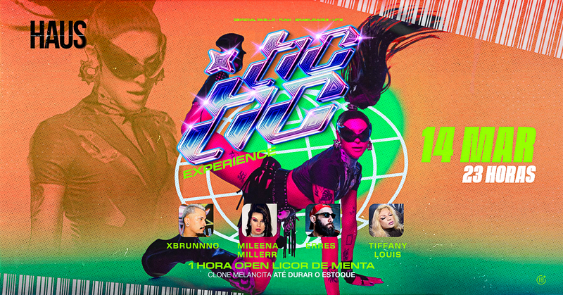 TIC TIC EXPERIENCE - SÁBADO - 14 DE MARÇO - Caruaru, PE