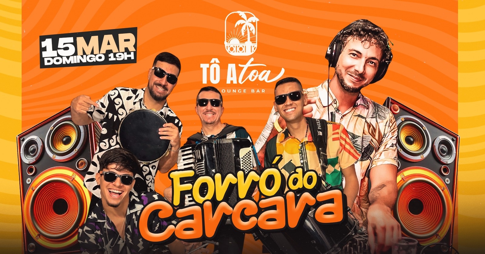 Forró do Carcará com Trio Maroá - Santos, SP