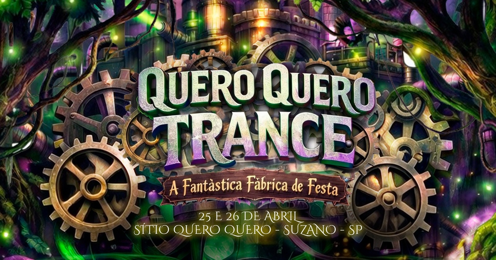 Capa do evento: QUERO QUERO TRANCE FÁBRICA DE FESTA