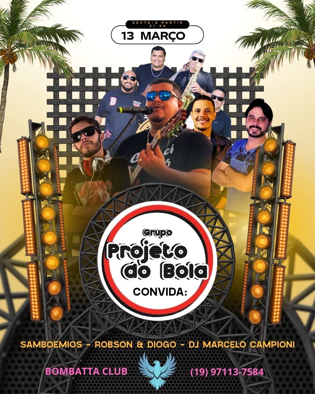 Projeto do Bola/Samboemios/Robson e Diogo e Dj - Socorro, SP
