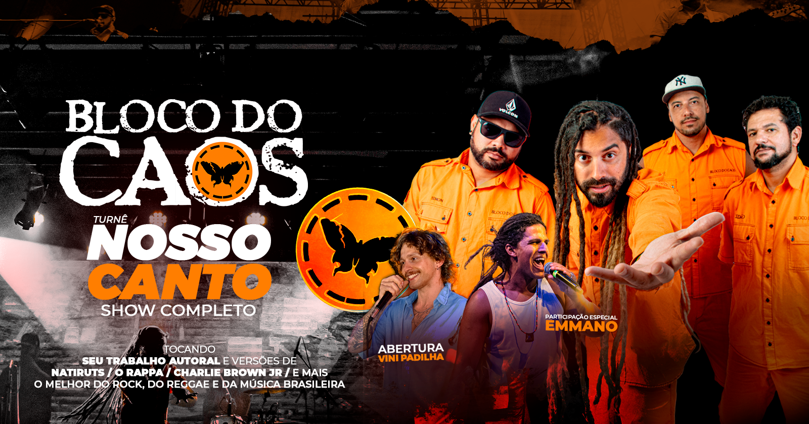 Bloco do Caos na Jai Club em São Paulo | Turnê Nosso Canto - 20/03/26 - São Paulo, SP