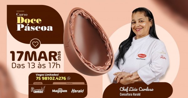 Imagem do evento Curso Doce Pascoa