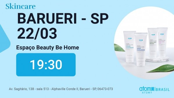 Imagem do evento Skincare com produtos Coreanos - Barueri / SP