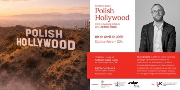 Imagem do evento Recital de Piano - Polish Hollywood