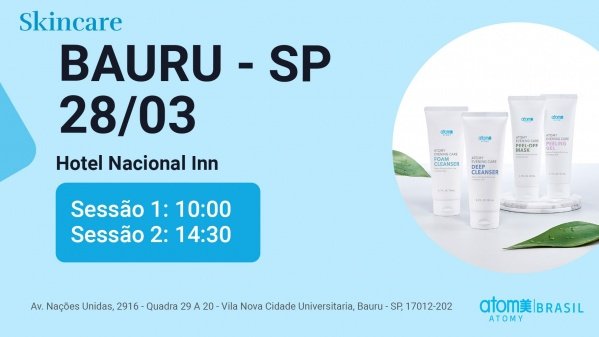 Imagem do evento Skincare com produtos Coreanos - Bauru / SP