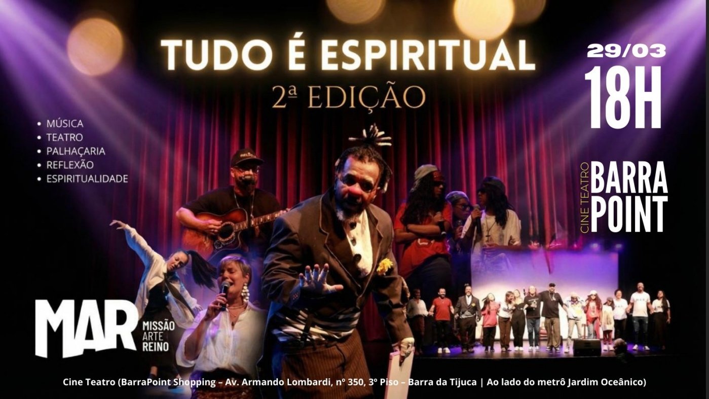 TUDO É ESPIRITUAL - 2ª Edição | M.A.R - Missão, Arte e Reino