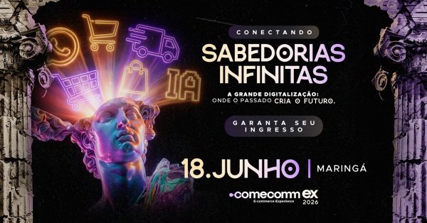 Imagem do evento ComEcomm EX 2026 - E-commerce Experience em Maringá
