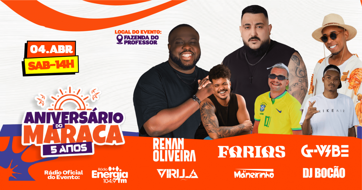 Aniversário do Maraca - 5 anos