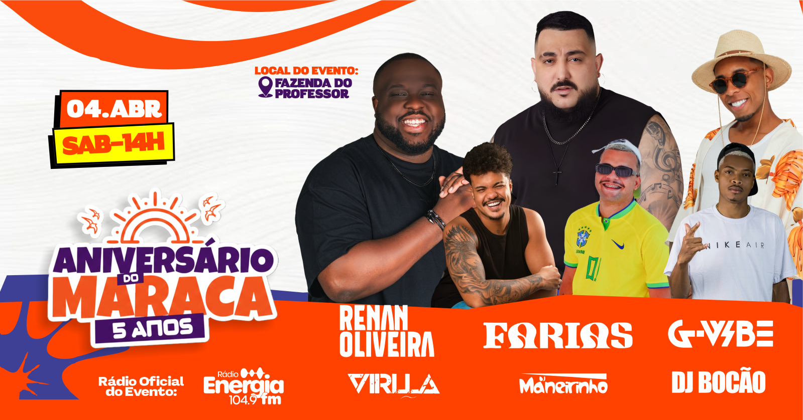 Aniversário do Maraca - 5 anos - Rio das Ostras, RJ