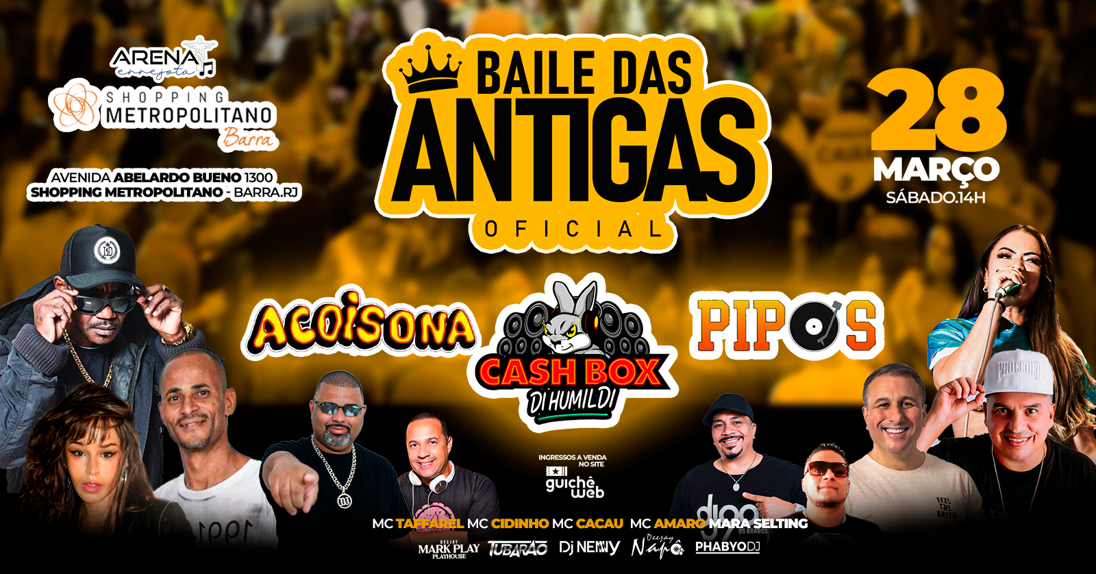 BAILE DAS ANTIGAS ORIGINAL - ARENA ERREJOTA