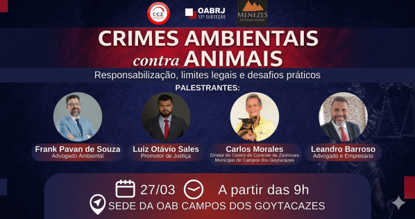 CRIMES AMBIENTAIS CONTRA ANIMAIS.