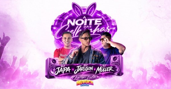 Imagem do evento NOITE DAS COELHINHAS