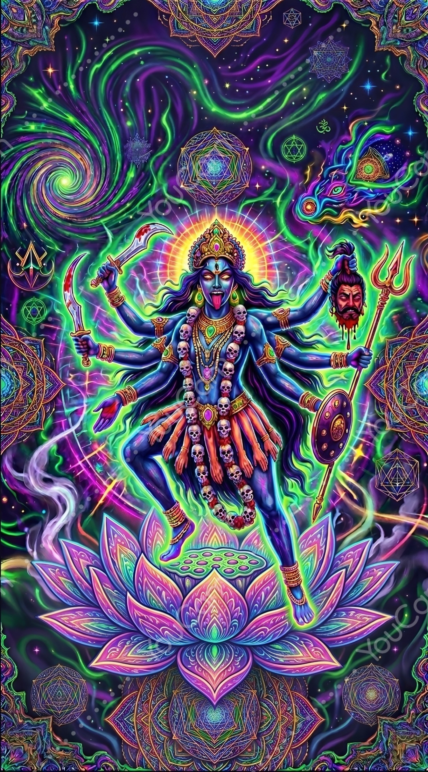 Capa do evento: Kali trance - "O pulsar da transformação"