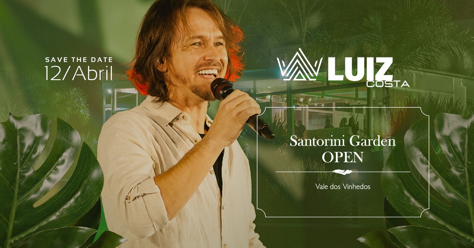 Festa iluminando a Vida - Luiz Costa (Lançamento Audio Visual) - Bento Gonçalves, RS