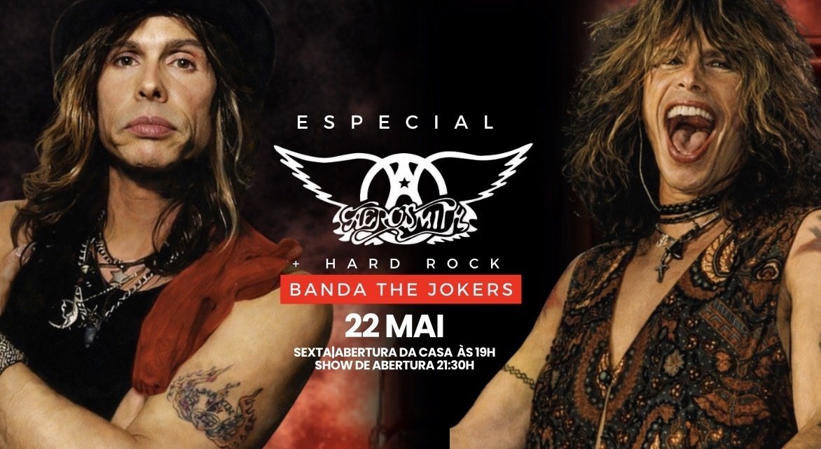Especial Aerosmith + Hard Rock - Banda the Jokers
