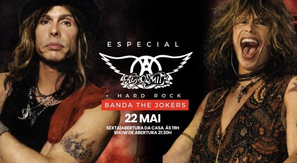 Especial Aerosmith + Hard Rock - Banda the Jokers