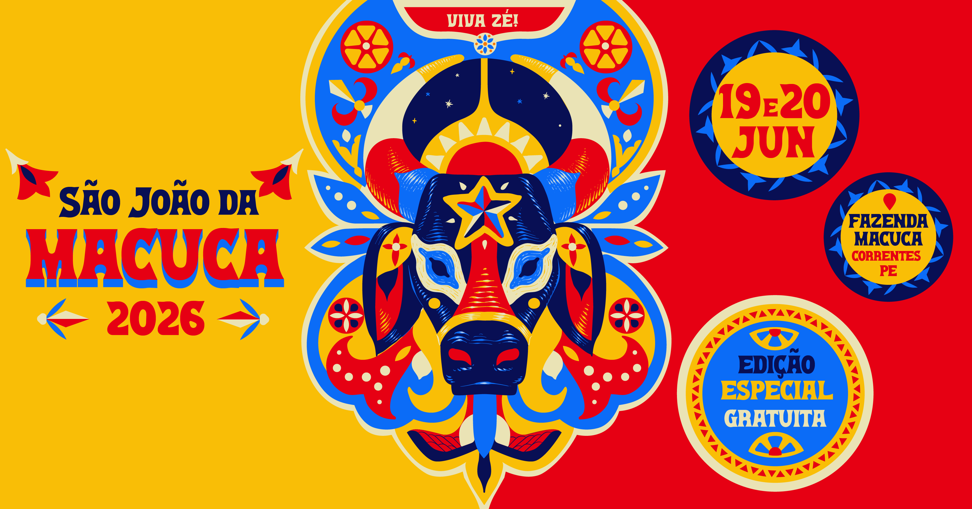 São João da Macuca 2026 - Correntes, PE