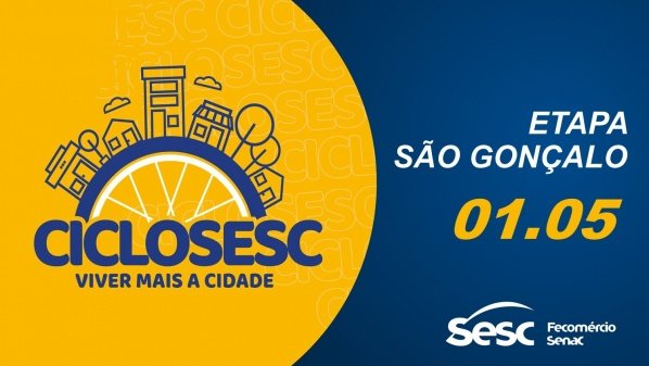Imagem do evento CICLO SESC 2026 ETAPA SÃO GONÇALO