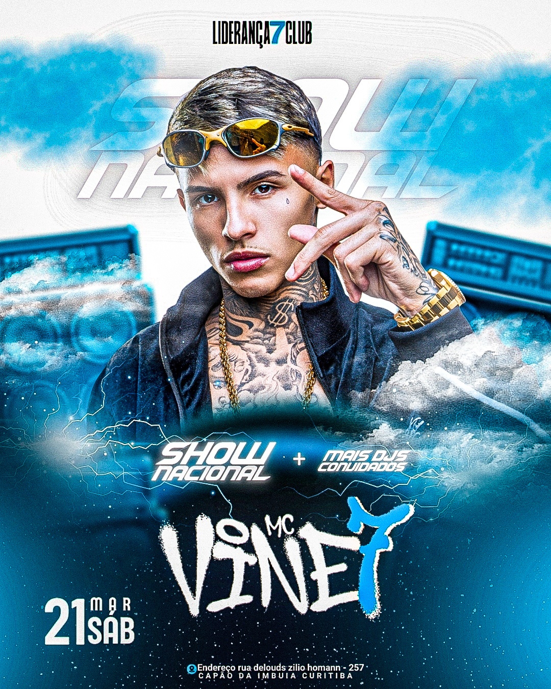 MC VINE7 NA LIDERANÇA