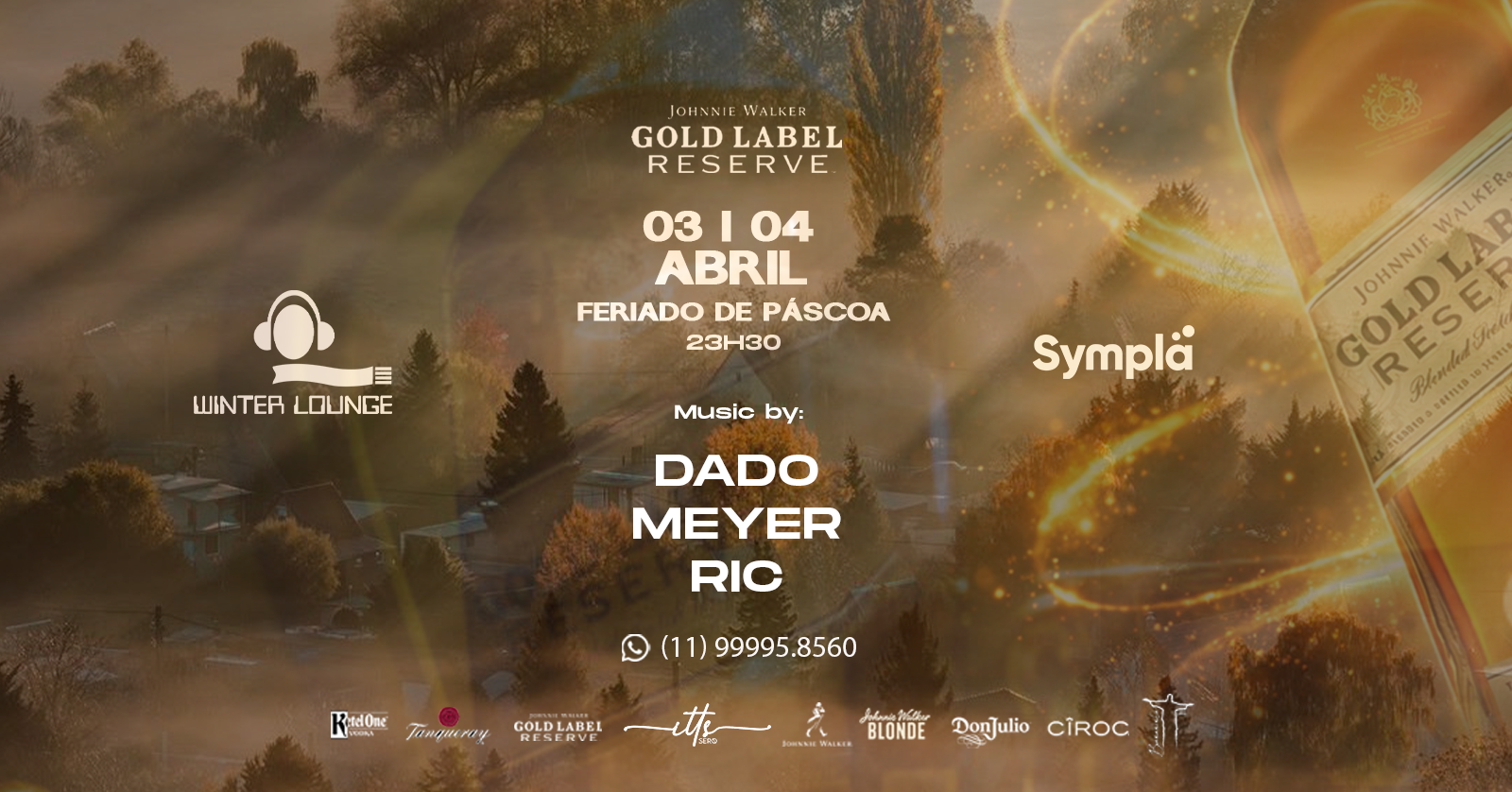 03 E 04/04 - FERIADO DE PASCOA - WINTER LOUNGE - CAMPOS DO JORDAO - Campos do Jordão, SP