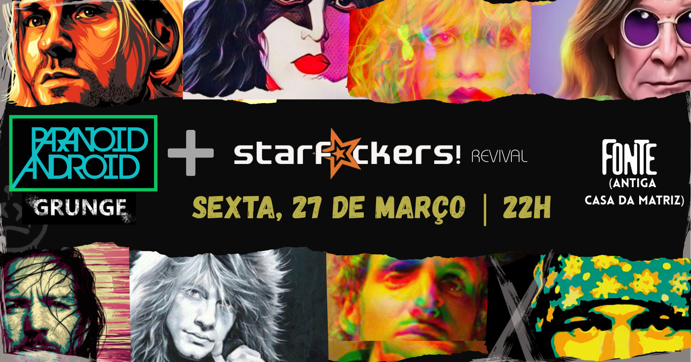 Paranoid Android + SF! - Edição Especial - Grunge + Hard Rock