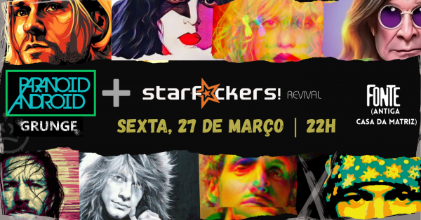 Paranoid Android + SF! - Edição Especial - Grunge + Hard Rock