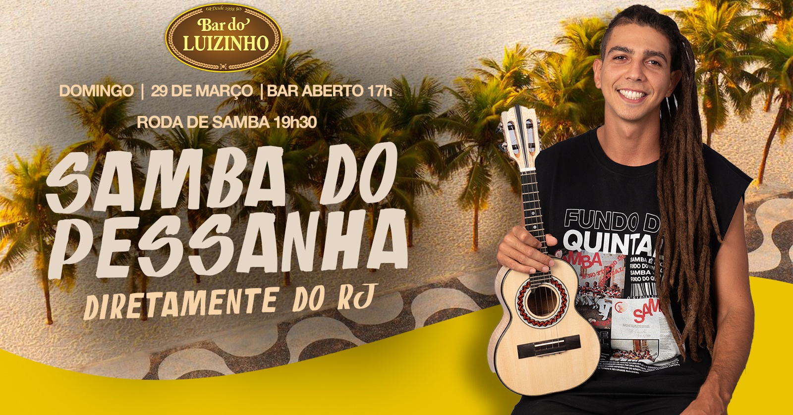 RODA DE SAMBA COM MATHEUS PESSANHA - Caxias do Sul, RS
