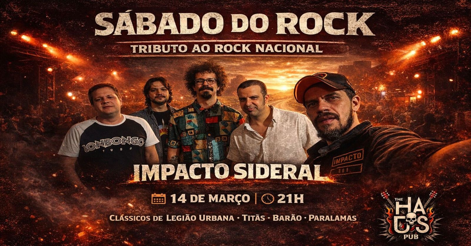 SÁBADO ROCK – Impacto Sideral (Ao Vivo) - Rio Verde, GO