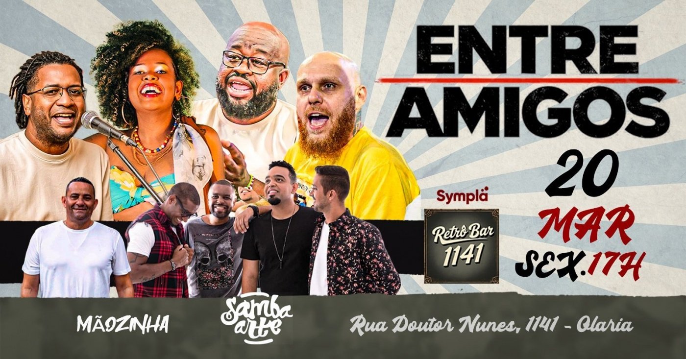 ENTRE AMIGOS / SAMBA ARTE - RETRÔ BAR 1141
