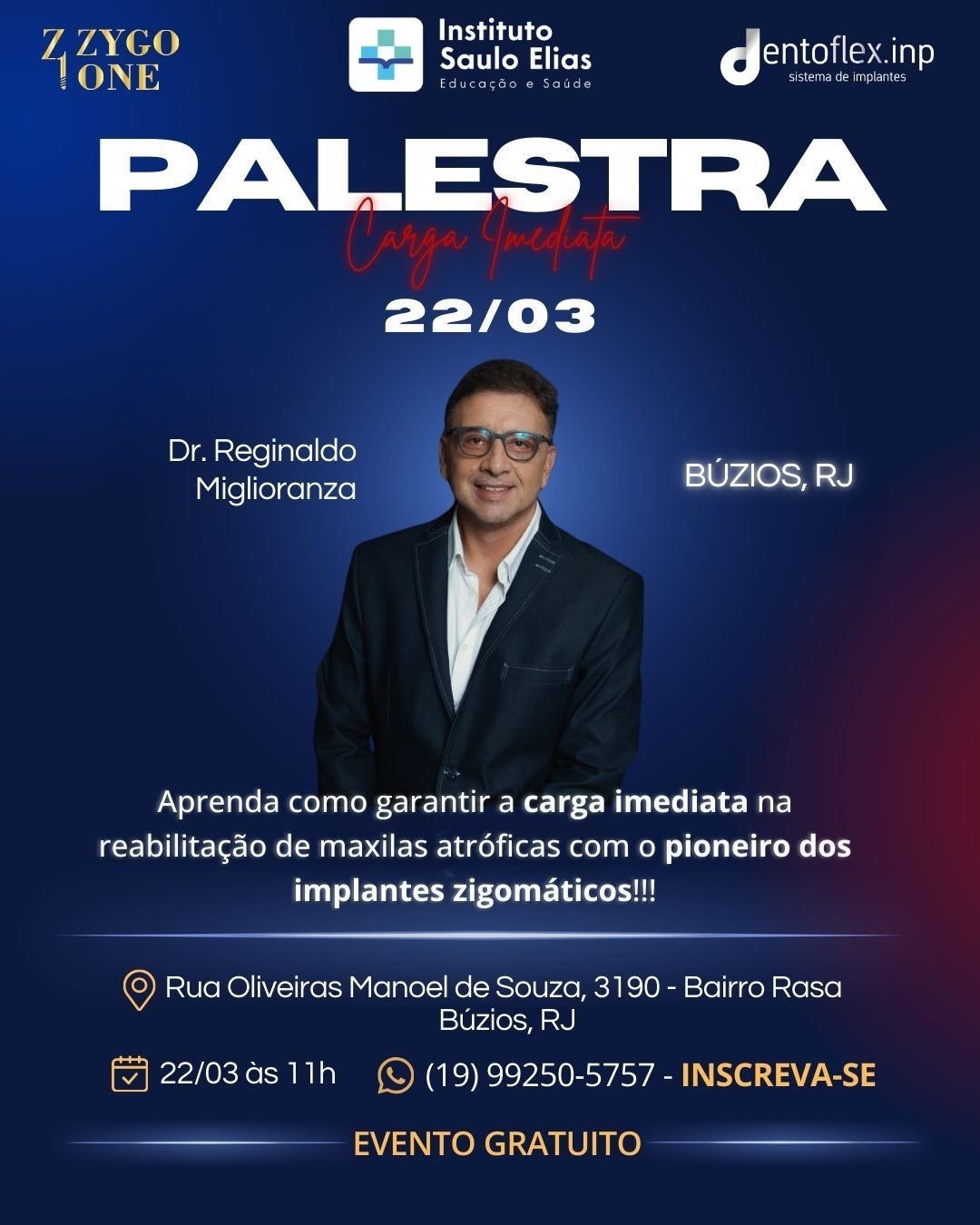 Palestra Carga Imediata