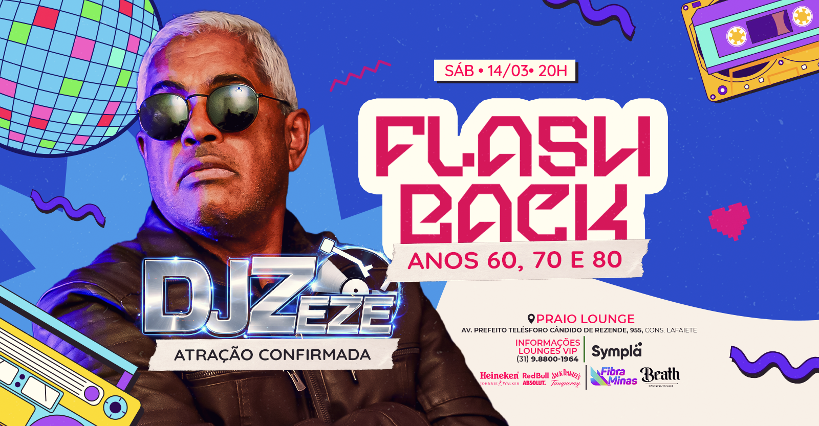 O MAIOR FLASHBACK - DJ ZEZE - Conselheiro Lafaiete, MG