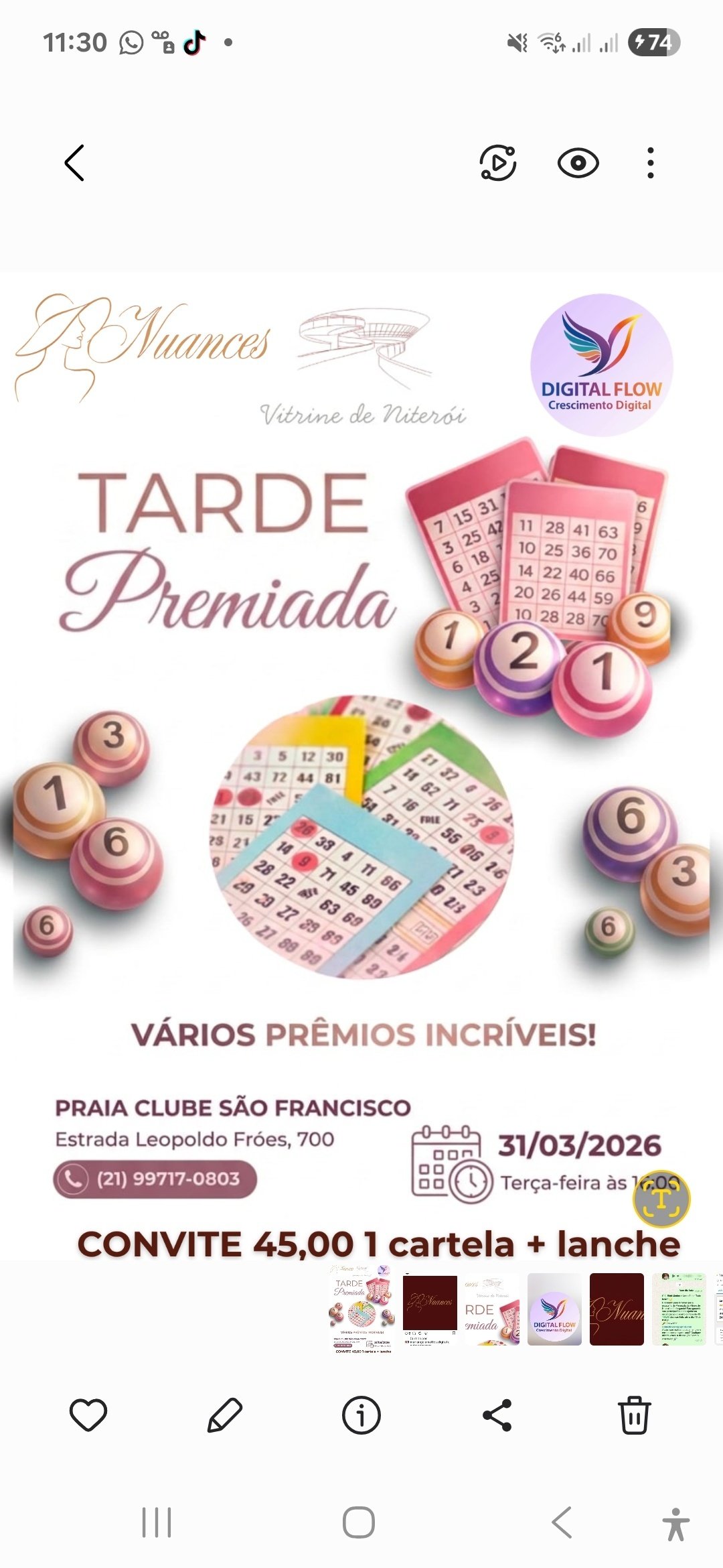 Tarde Premiada Beneficente
