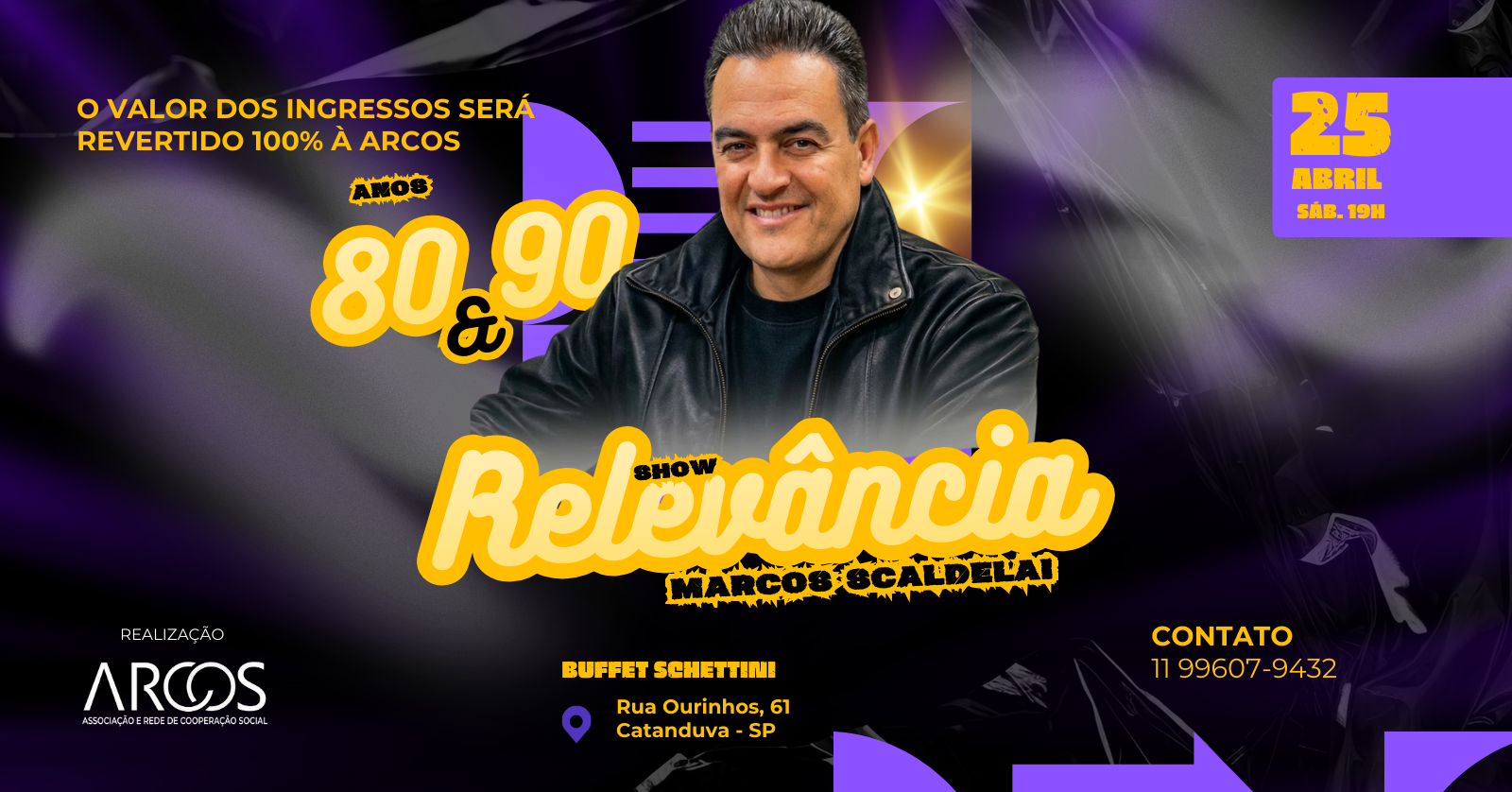 FESTA ANOS 80/90 - SHOW RELEVÂNCIA - CATANDUVA - Catanduva, SP