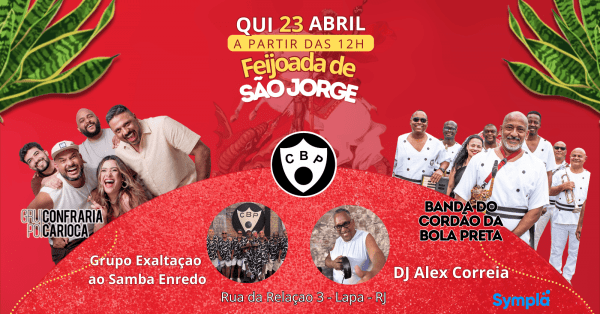 Feijoada de São Jorge no Cordão da Bola Preta