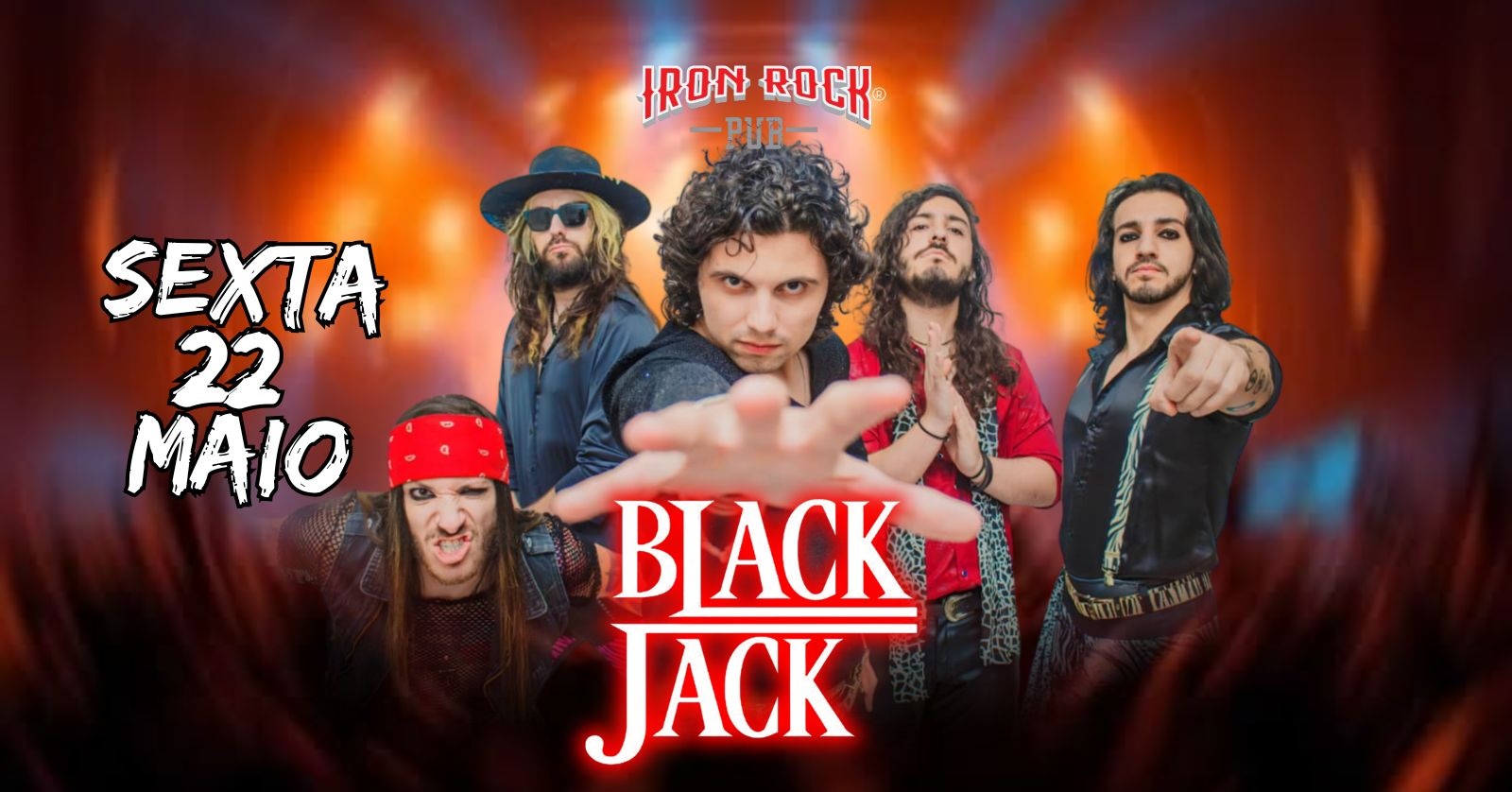 BLACK JACK - IRON ROCK PUB