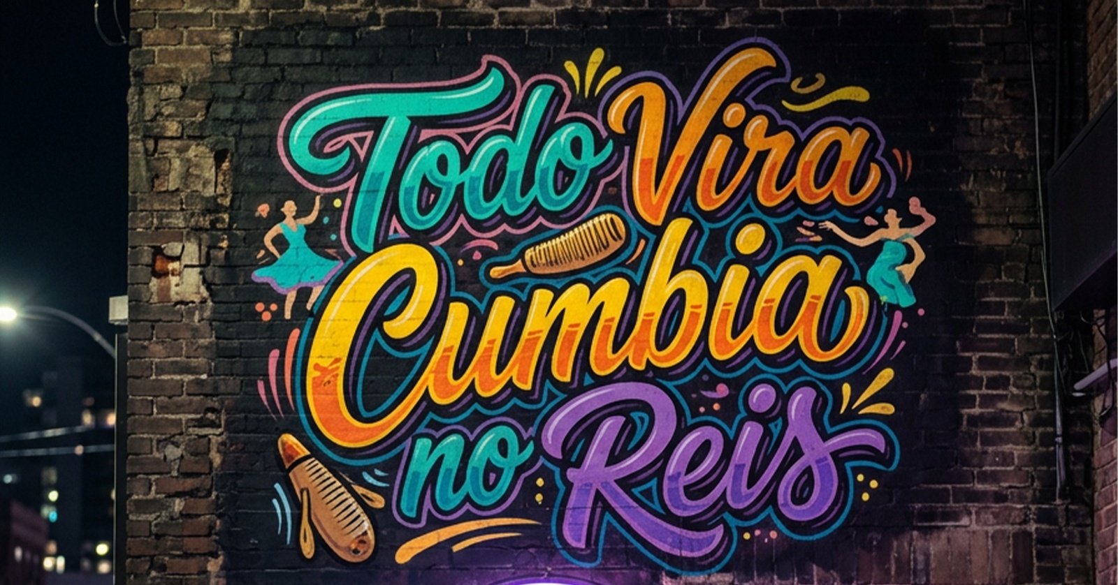 Todo vira cumbia no Reis