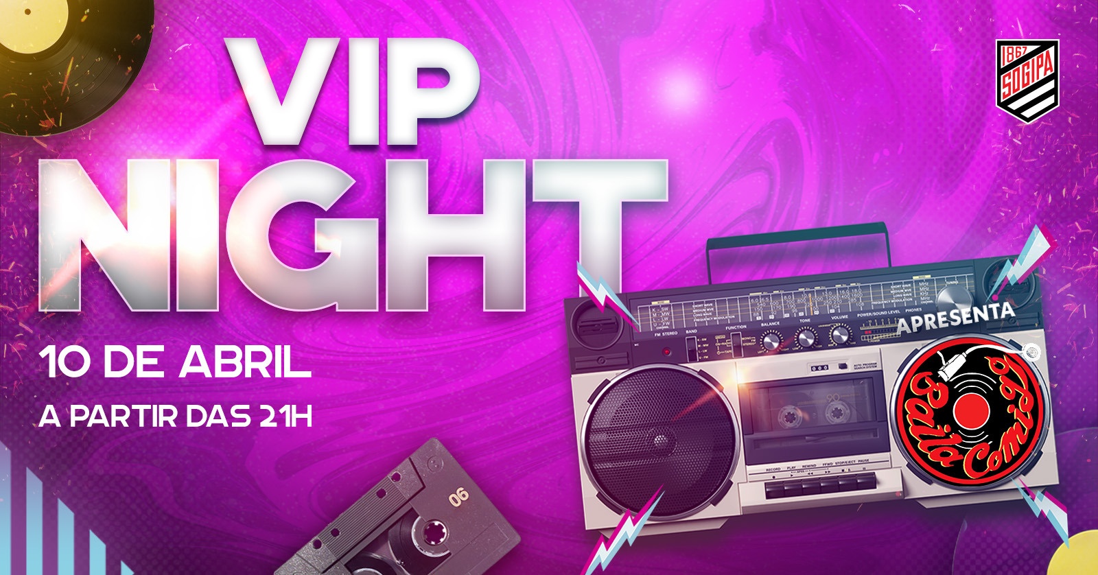 Vip Night Sogipa - Porto Alegre, RS